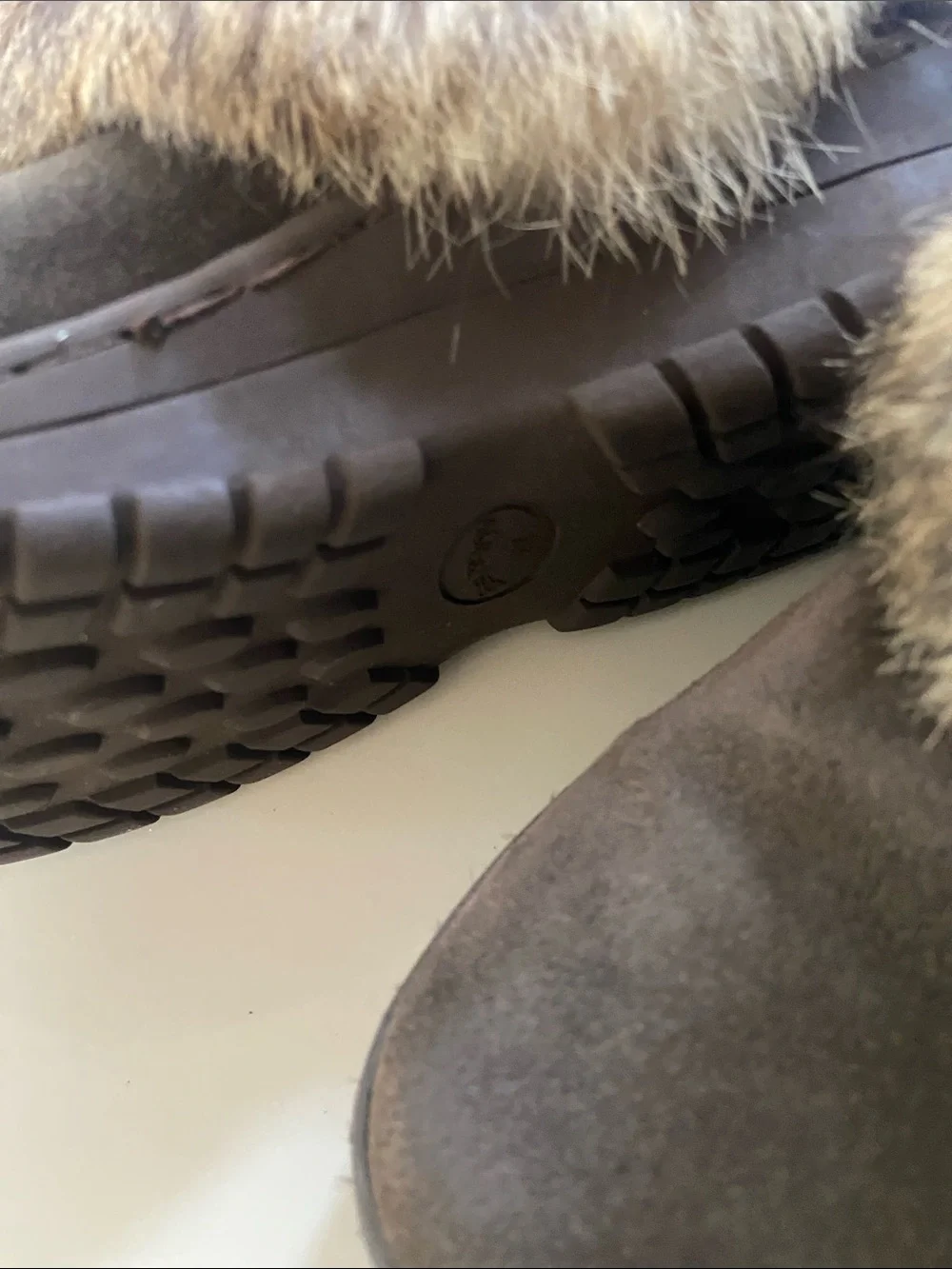 BearPaw Brown Faux Fur Winter Boots